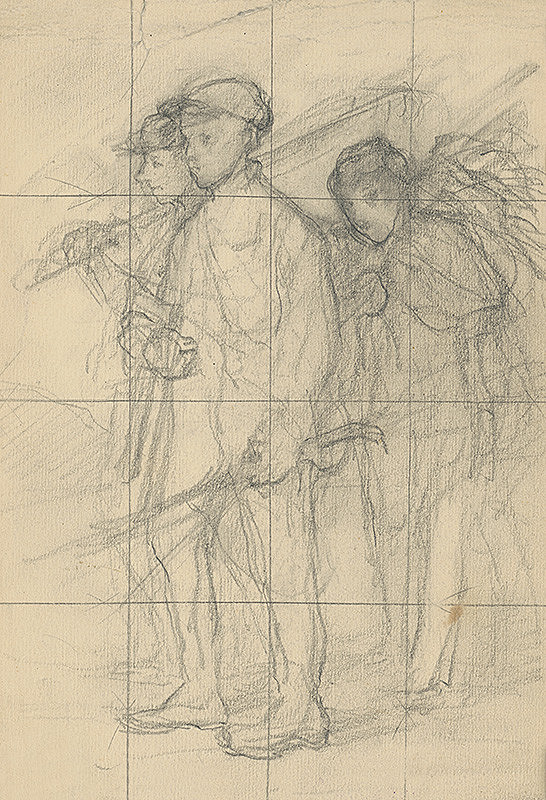 Andor Borúth – Štúdia troch postaáv 