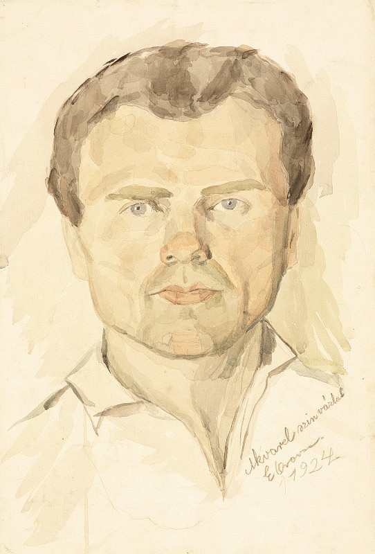 Imrich Oravec – Vlastná podobizeň 