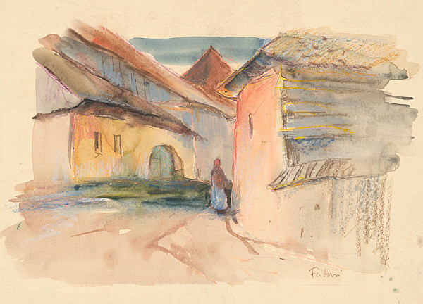 Jozef Fabini – Ružová ulica vo Vrbove 