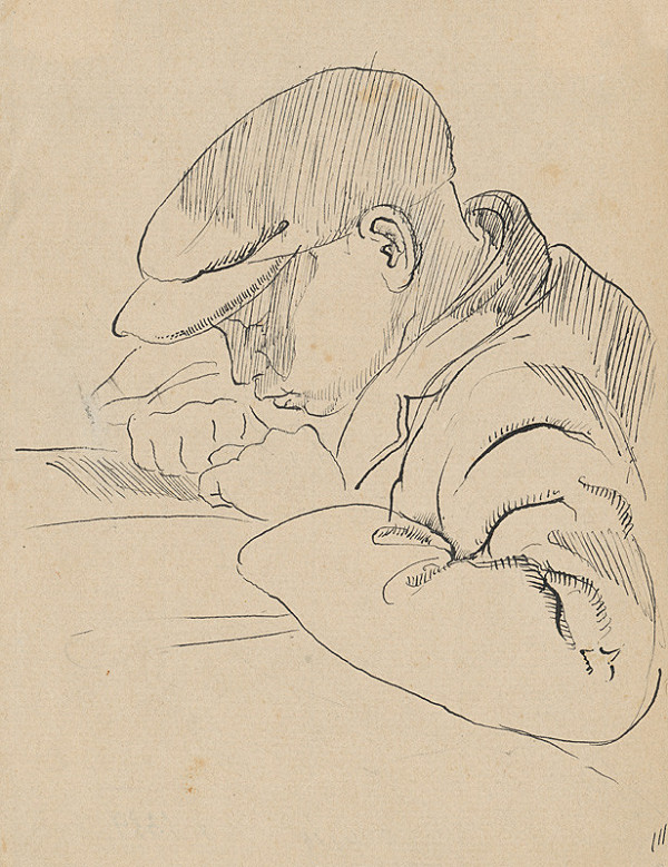 Ľudovít Feld – Štúdia čítajúceho chlapca 