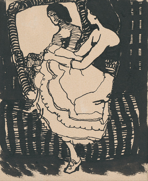 Konštantín Kövári-Kačmarik – Pred zrkadlom I. 