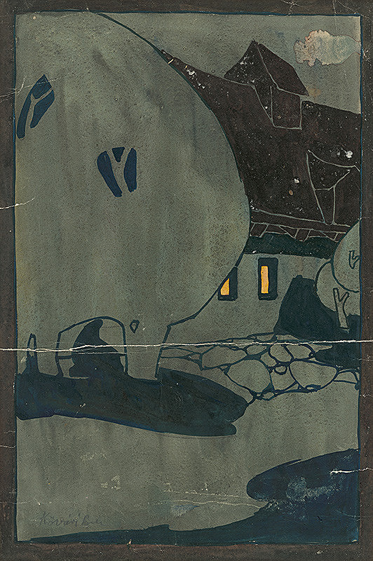 Konštantín Kövári-Kačmarik – Večer na dvore 