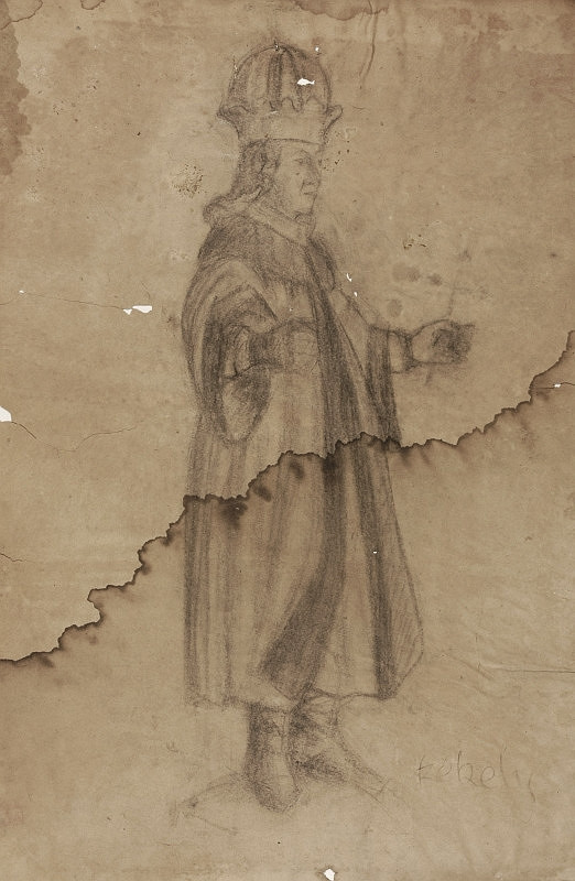 Ivan Anton Székely – Muž v kostýme 