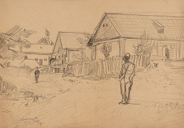 Ernest Rákosi – Dedinská ulička 