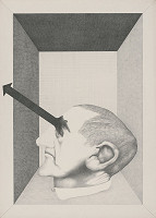 Agneša Sigetová – Portrét X - kresba č. 1 