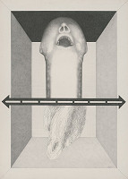 Agneša Sigetová – Portrét X - kresba č. 2 