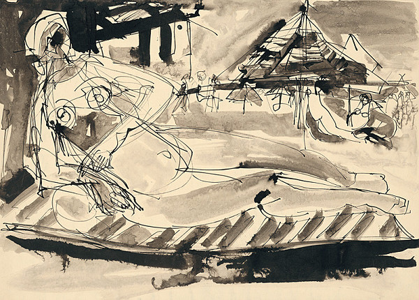 Andrej Doboš – Ležiaca 