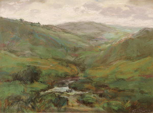 Ján Grotkovský – Záber z Dlužanskej doliny 