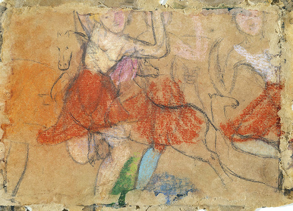 Imrich Oravec – Štúdia figúr 