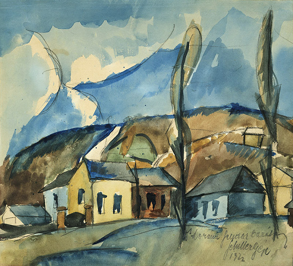 Gejza Schiller – Dedinské domy 