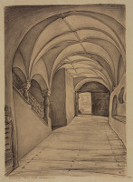 Eugen Krón – Podjazd domu č. 75 na Masarykovej ulici v Prešove 