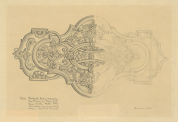 Eugen Krón – Nástropné štuko v dome č. 113 na Masarykovej ulici v Prešove 