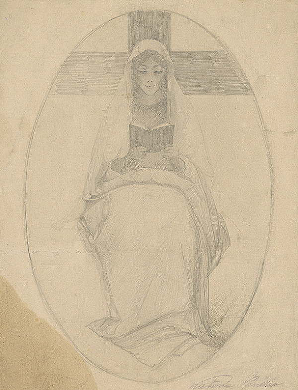 Ferdinand Katona – Čítajúca svätica 