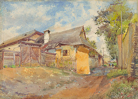 Július Török – Za hradbami v Levoči 