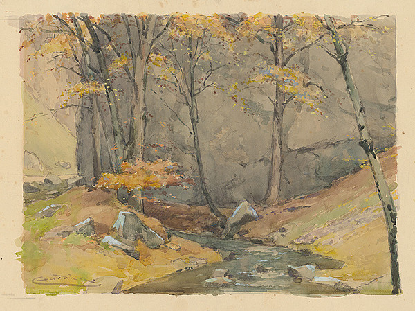 Ľudovít Čordák – Súmrak v Zádielskej doline 