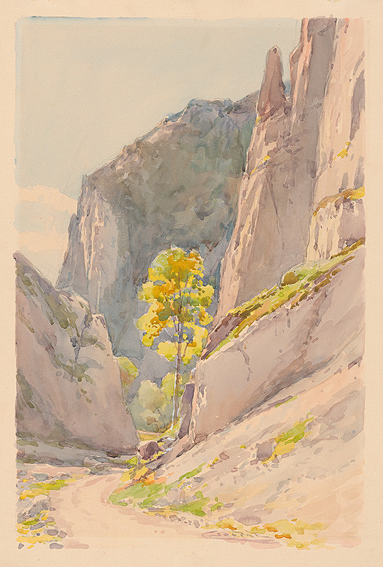 Ľudovít Čordák – Cesta Zádielskou dolinou 