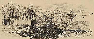 Herta Ondrušová-Victorinová – Krajina 