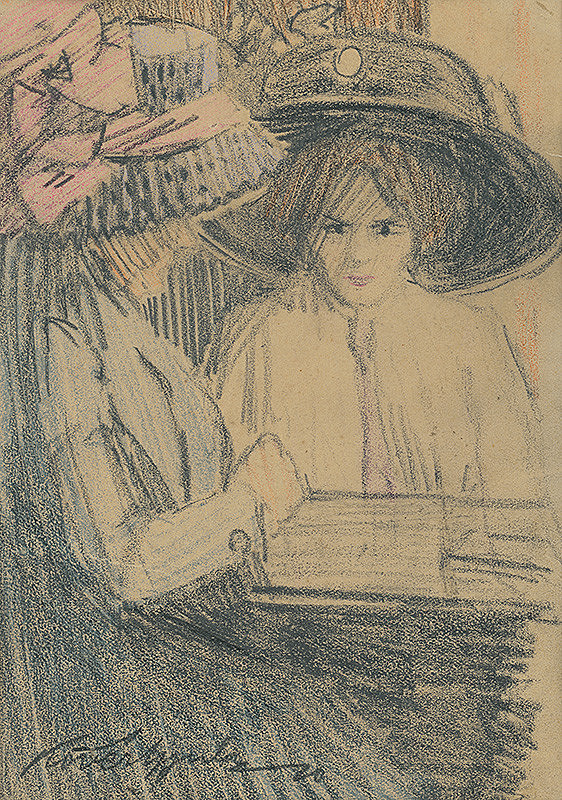 Gyula Kövér – Dámy v klobúku 