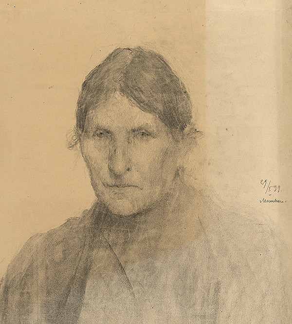 Elemír Halász-Hradil – Štúdia ženy 