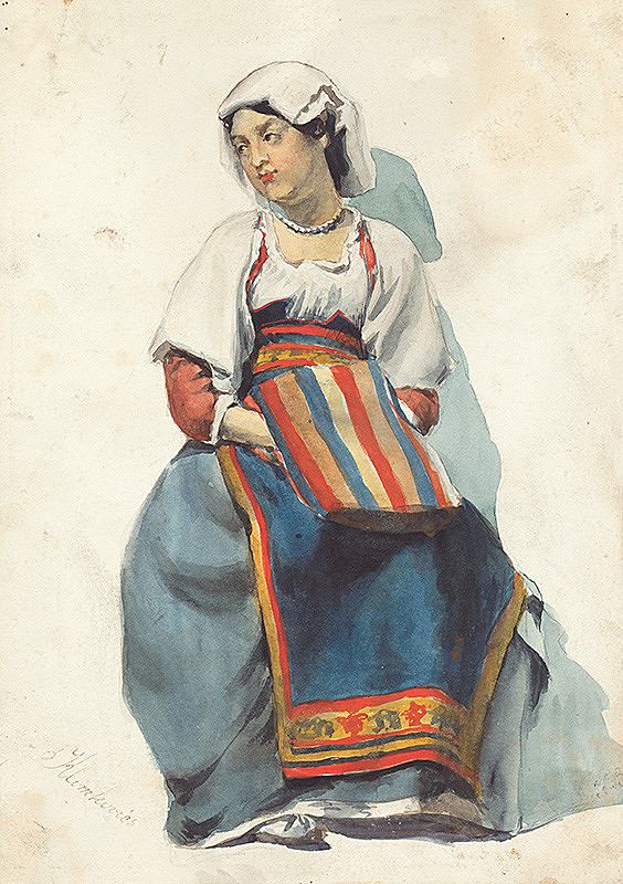 Vojtech Klimkovič – Žena z Dalmácie II.