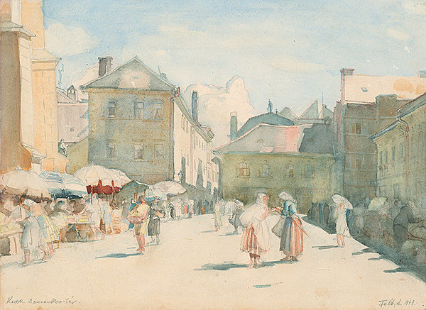 Ľudovít Feld – Dominikánske námestie v Košiciach