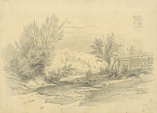 Eugen Wallachy – Štúdia potoka 