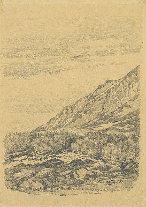 Eugen Wallachy – Úpätie Belanských Tatier 