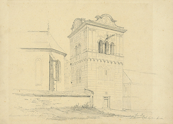 Eugen Wallachy – Štúdia zvonice v Spišskej Sobote