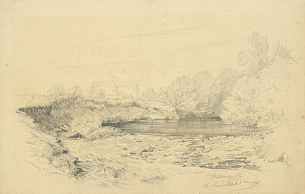 Eugen Wallachy – Velický potok v Spišskej Sobote 