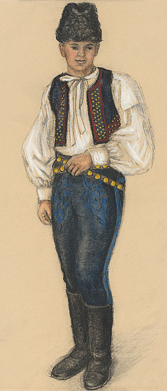 Matilda Čechová – Štúdia mužského kroja s Gemera 