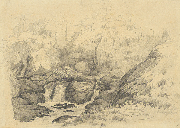 Eugen Wallachy – Štúdia potoka 