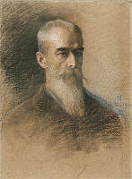 Leopold Horovitz – Portrét grófa Osvalda Thun – Hohensteina 