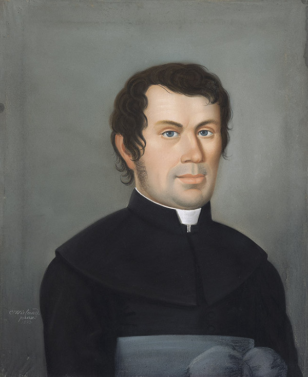 Károly Wieland – Podobizeň kňaza