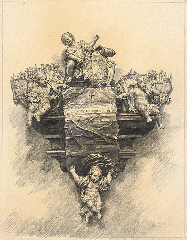 Vojtech Šipoš – Náhrobok vo františkánskom kostole v Košiciach 