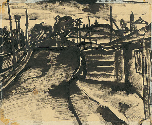 Konštantín Bauer – Gorkého nábrežie v Košiciach 