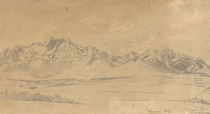 Viliam Forberger – Tatry od Kežmarku 