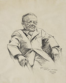 Vojtech Šipoš – Podobizeň akad. maliara Ľudovíta Felda 