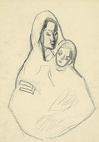 Juraj Collinásy – Štúdia matky s dieťaťom 