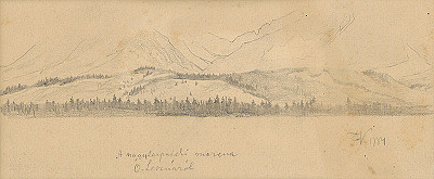 Viliam Forberger – Tatry od Starej Lesnej 