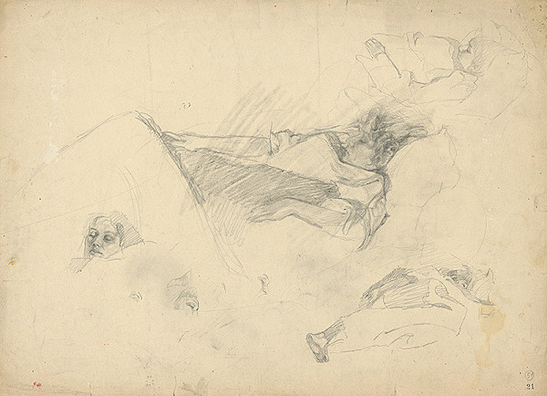 Ferdinand Katona – Ležiaca žena 