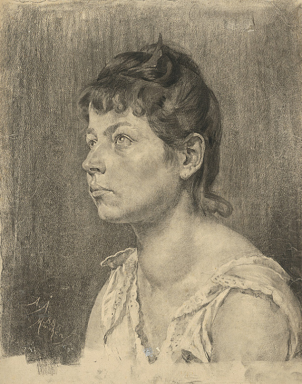 Ákos Aranyossy – Podobizeň dievčaťa so zdvihnutou hlavou 