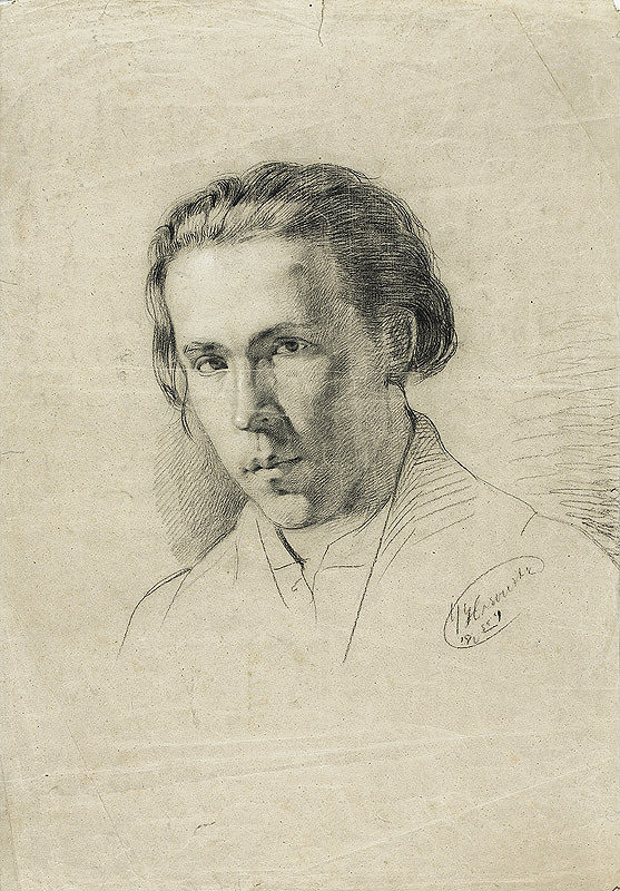 Leopold Horovitz – Podobizeň mladého muža 