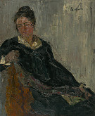 Vojtech Erdélyi – Podobizeň sediacej dámy 