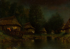 Eugen Szepesi-Kuszka – Chalupy pri potoku 