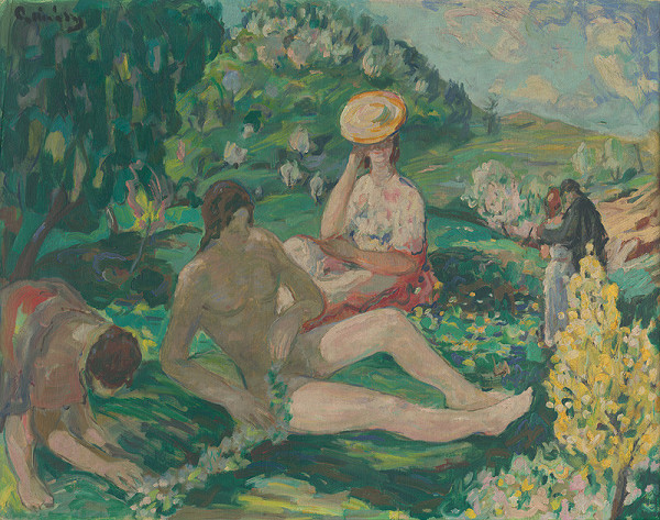 Juraj Collinásy – Kúpajúci sa 