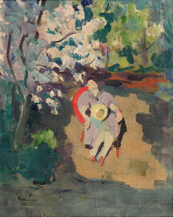 Juraj Collinásy – Opaľujúca sa 