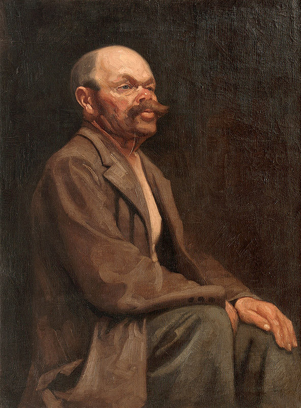 Július Bukovinský – Sediaci starec 