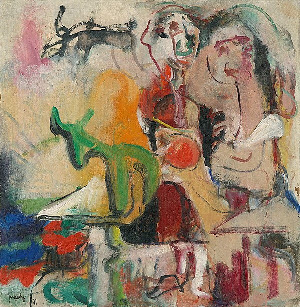 Július Jakoby – Deti s hračkami 