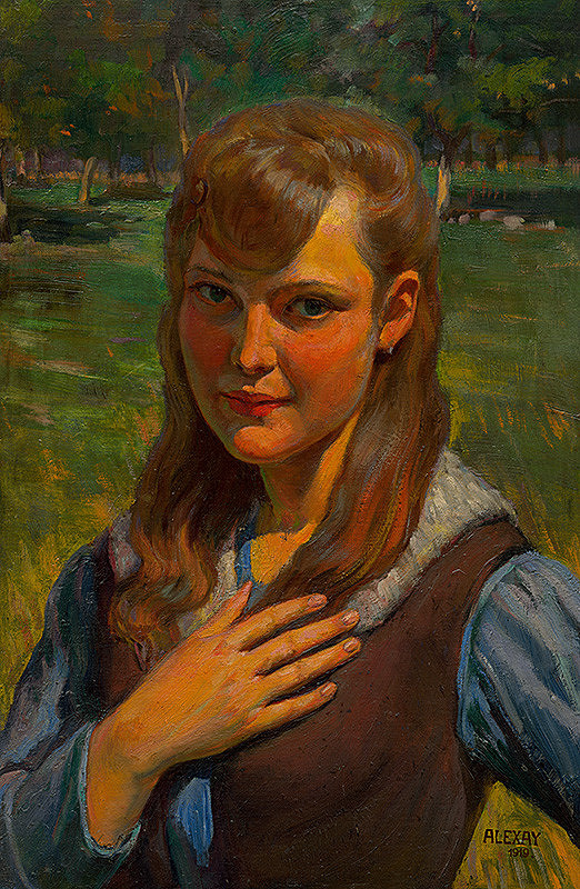 Emil Alexay-Olexák – Podobizeň dievčaťa 