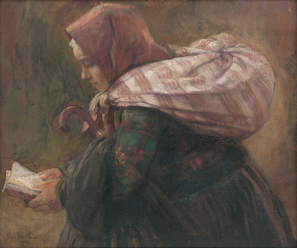 Maximilián Kurth – Žena s batohom 